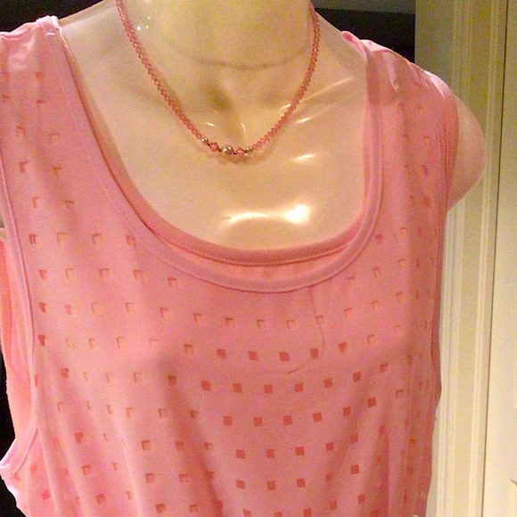 NWT Swarovski Crystalmaid pink necklace with white gradual pearls - Picture 2 of 3